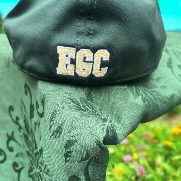 Green Embroidered Wildcat Logo Baseball Hat Size 8 By The Game Pro - Picture 5 of 5